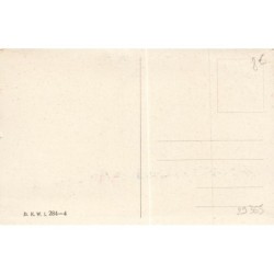 n°29365 - Fantaisie - Bébé assis sur le dos d'un oiseau