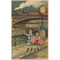 n°29388 - Carte Gaufrée -...