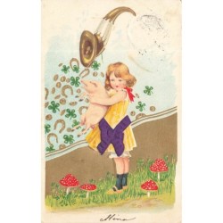 n°29394 - Carte Gaufrée -...