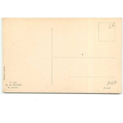 n°13607 - MM Vienne n°644 - Joyeuses Pâques - Couple, la jeune femme sur un banc ... dans un médaillon