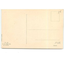n°13608 - MM Vienne n°644 - Joyeuses Pâques - Jeune femme sur un banc, un homme au fond ... dans un médaillon