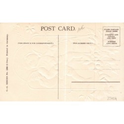 n°29424  - Carte Gaufrée - Noël - A Merry Christmas - Ange randonneur