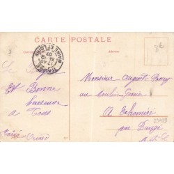 n°29429 - Clapsaddle - Bonne et Heureuse Année - Fillette dans un médaillon entouré de houx et de cloches