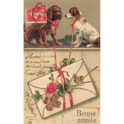 n°29431 - Carte Gaufrée -...