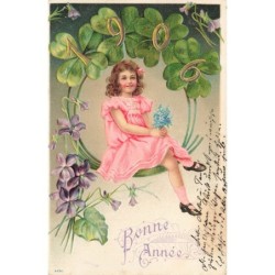 n°29433 - Carte Gaufrée -...