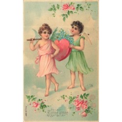 n°29434 - Carte Gaufrée -...