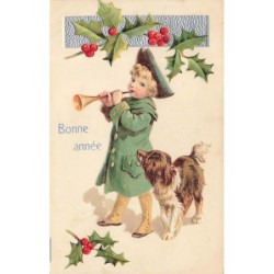 n°29435 - Carte Gaufrée -...