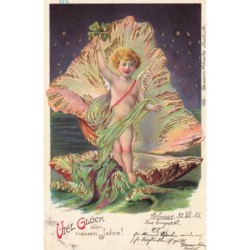 n°29439 - Carte Gaufrée -...