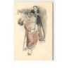 n°13611 - MM Vienne n°634 - Couple cueillant des pommes, la jeune femme sur une échelle