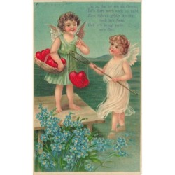 n°29448 - Carte Gaufrée -...