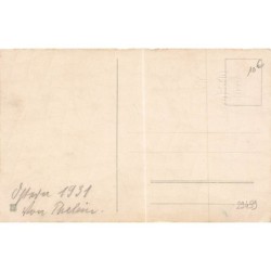 n°29459 - Pâques - Die besten Oster Grüss - Chatons posés sur une branche de rosier - chat