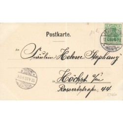 n°29460 - Pâques - Fröhe Ostern - Ange en tenu de cuistot, faisant cuire des oeufs