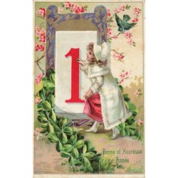 n°29463 - Carte Gaufrée -...