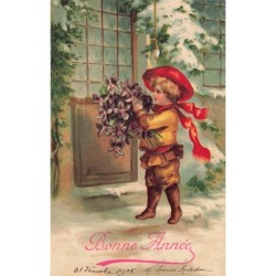 n°29468 - Carte Gaufrée -...