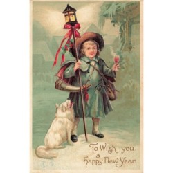 n°29473 - Carte Gaufrée -...