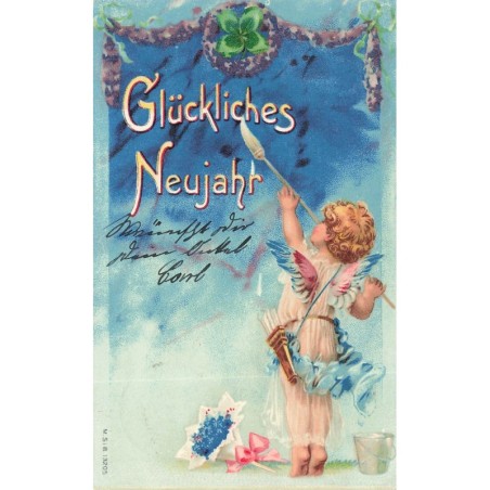 n°29477 - MSIB 13205 - Glückliches Neujahr - Ange peignant