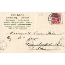 n°29478 - Carte Gaufrée - MSIB 13320 - Prodit Neujahr - Ange écrivant dans la neige - Clochettes