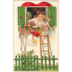 n°29493 - Carte Gaufrée -...