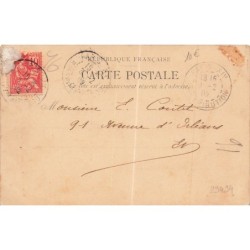 n°29494 - Fantaisie - William Müller - Cigogne apportant un bébé dans son bec