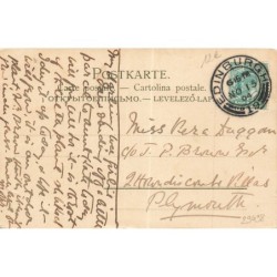 n°29498 - Fantaisie - Stroefer's - Jeune femme tenant un tambourin