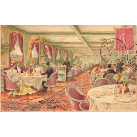 n°29502 - Illustrateur Lessieux - La Provence - Salle à manger