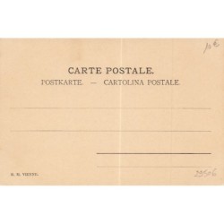 n°29506 - Illustrateur MM Vienne - Un chasseur et ses chiens au milieu d'herbes hautes - chasse