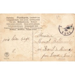 n°29530 - Carte Gaufrée - Joyeux Noël - Enfants transportant un sapin à l'aide d'une luge