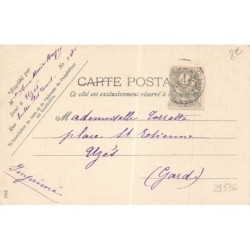 n°29536 - Noël - Enfants priant en regardant un Ange Gardien