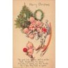 n°29537 - Noël - Merry Christmas - Bébés jouant - The good luck kewpies deal in smiles - Illustrateur Rose O Neill