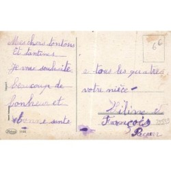 n°29539 - Fantaisie - Mille bons souhaits - Enfants faisant une ronde autour d'un bonhomme de neige