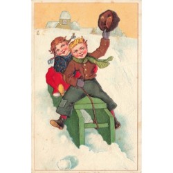 n°29540 - Carte Gaufrée -...