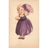 n°29543 - Fantaisie - Clapsaddle - Fillette ouvrant une ombrelle