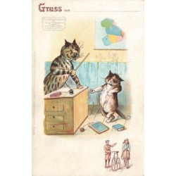 n°29544 - Fantaisie - Chats...