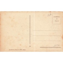 n°29556 - Illustrateur E. Colombo - Jeune femme en manteau avec des motifs fleuris, et un châle avec des plumes