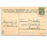 n°13629 - Carte Gaufrée - Mes meilleurs voeux pour la nouvelle année - Garçons dans une voiture