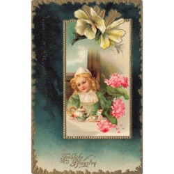 n°29575 - Carte Gaufrée -...