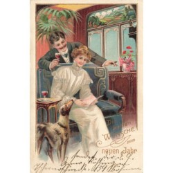 n°29578 - Carte Gaufrée -...