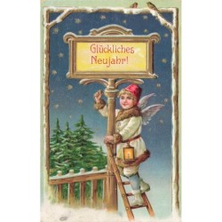 n°29582 - Carte Gaufrée -...