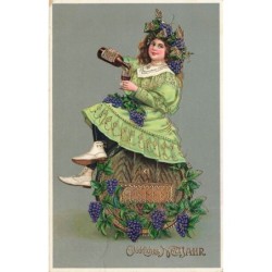 n°29583 - Carte Gaufrée -...