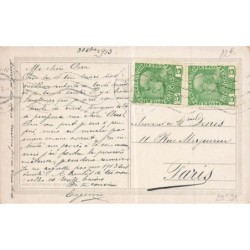 n°29591 - Noël - Enfants faisant une ronde autour d'un bonhomme de neige - Illustrateur August Patek