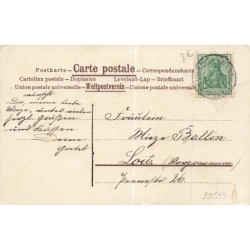 n°29593 - Pâques - Fröhliche Ostern - Garçon portant deux lièvres