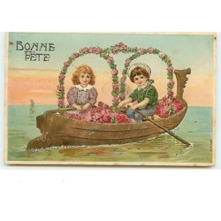 n°13640 - Carte Gaufrée -...
