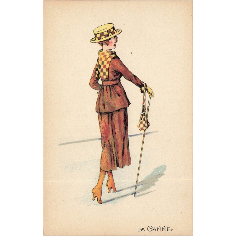 n°29606 - Illustrateur  - La Canne - Mode
