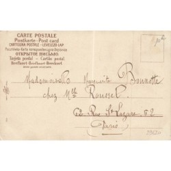 n°29620 - Clapsaddle - Joyeux Noël - Ange jouant sur une lyre fleurie