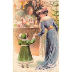 n°29621 - Carte Gaufrée -...