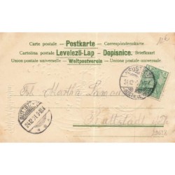 n°29628 - Carte Gaufrée - Noël - Fröhliche Weihnachten - Ange portant un plateau rempli de fruits