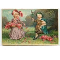 n°13644 - Carte Gaufrée -...