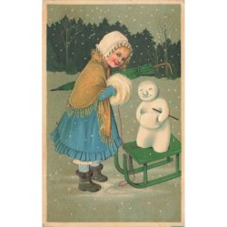 n°29635 - Carte Gaufrée -...