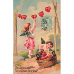 n°29650 - Carte Gaufrée -...