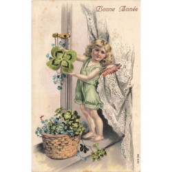 n°29670 - Carte Gaufrée -...